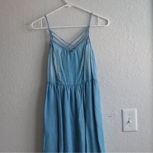 SO Sky Blue Casual Dress
